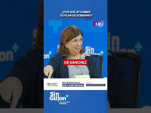 ¿POR QUÉ JP CAMBIÓ SU PLAN DE GOBIERNO? #SinGuion #shorts