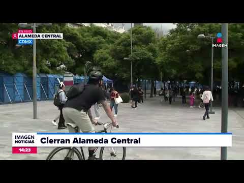 ¡Tómalo en cuenta! Cierran la Alameda Central por remodelación