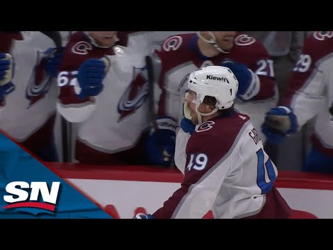 Avalanches Samuel Girard Scores From Center Ice FIVE Seconds After Zach Parises Goal