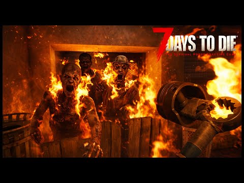 Our FIRST Overpowered Custom POI Was PURE CHAOS | 7D2D Ep 4