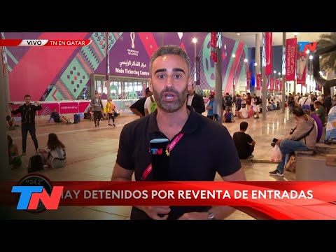 MUNDIAL DE QATAR: ARGENTINA VS FRANCIA I Hay detenidos por la reventa de entradas para la gran final