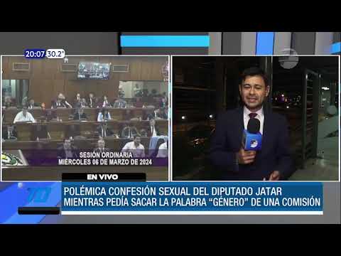 Polémica confesión sexual del diputado Jatar Fernández