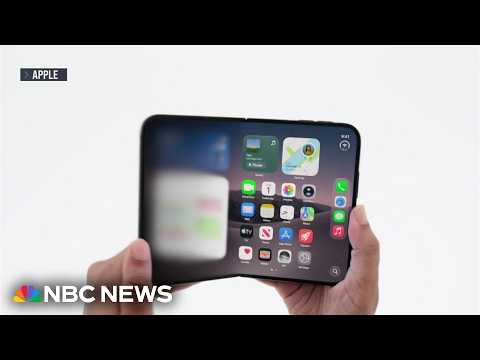 Apple unveils foldable iPhone