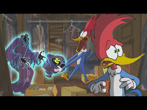 Woody is Haunted by Ghosts! | Halloween Special Episodes 👻 | Woody Woodpecker