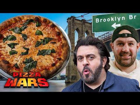 Iconic Brooklyn Pizza Tour with Adam Richman and Frank Pinello | Pizza Wars