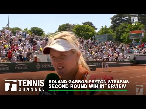 Peyton Stearns Recaps the Biggest Win of her Professional Career | 2023 Roland Garros Second Round