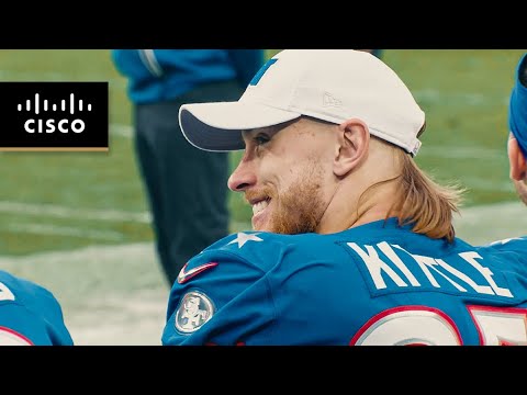 Mic’d Up: George Kittle Calls Kyle Shanahan from the Pro Bowl Sideline | 49ers video clip