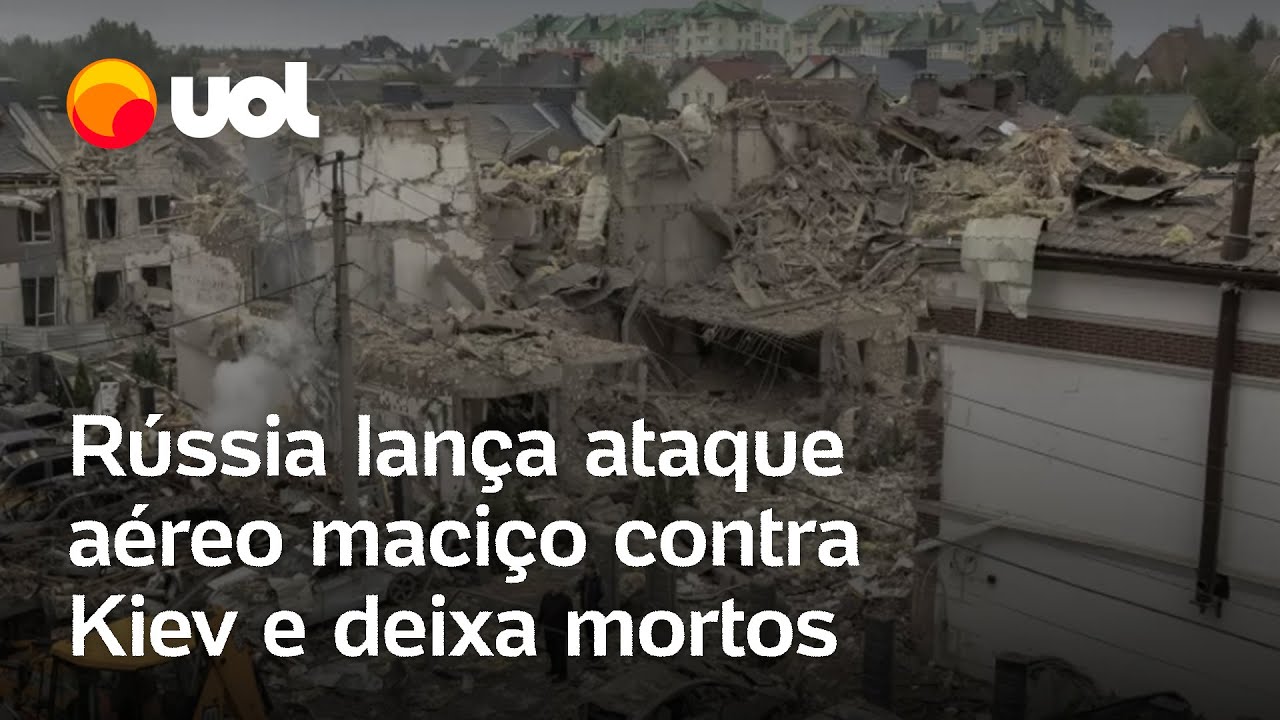 Rússia faz ataque aéreo contra cidades ucranianas e deixa pelo menos 4 mortos em Kiev; veja vídeo