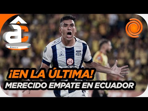 EMPATE AGÓNICO de Talleres ante Barcelona de Ecuador | Copa Libertadores