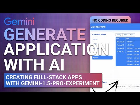 Aider + Gemini-1.5 Pro EXP (0801) + NextJS : Generate FULL-STACK Applications