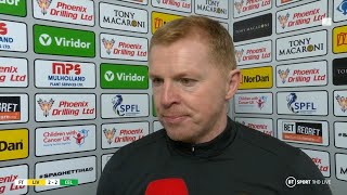 “This team doesn’t give up” Neil Lennon reacts to Celtic’s draw at Livingston