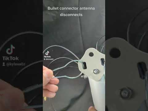 Quick Antenna Disconnect Bullet Connectors #shorts