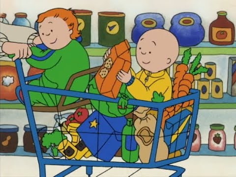 Caillou vásárolni megy | Rajzfilmek gyerekeknek | Caillou Magyarul