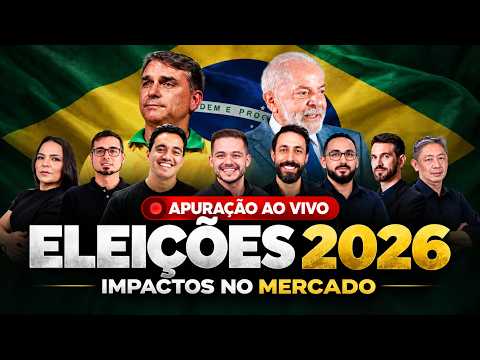 🔴 ELEIÇÕES 2026 AO VIVO: APURAÇÃO, VOTAÇÃO E IMPACTOS NO MERCADO | TOP GAIN