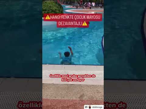 ⚠️ Çocuklarınızın mayo rengine dikkat !!! #doktoroge