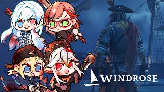 【Windrose】前往打海戰！就決定是你了千陽號！ft.班西、黑伊白、小焼【蝦拉拉】