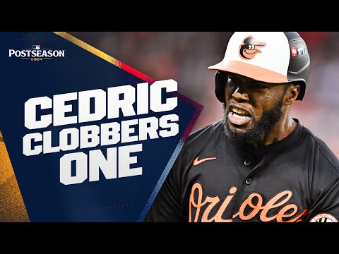 CEDRIC THE ENTERTAINER! Cedric Mullins CLOBBERS a GAME-TYING home run for the Orioles!