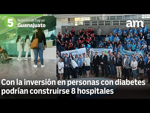 Se podrían construir 32 Caises con inversión para personas con diabetes | 5 Noticias de Guanajuato