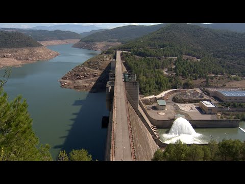 La central hidroeléctrica de Rialb cesa su actividad al caer sus reservas por debajo del 6%