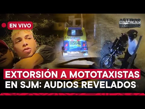 Cae terror de mototaxistas en SJM I Aliados por la Seguridad de TVPeru Noticias EN VIVO