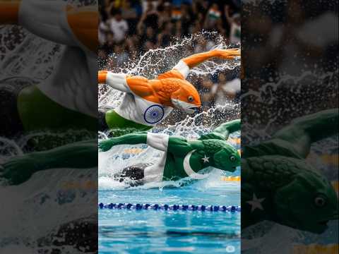 wait for and !😱 fishing Bharat🇮🇳 vs🇵🇰 Pakistan ✅#shorts #ytshorts #youtubeshorts #ai#cartoonshorts