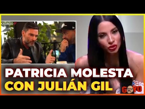 Patricia Corcino molesta por comentarios de Julián Gil en su contra