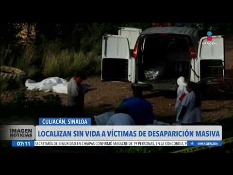 Localizan sin vida a víctimas de  secuestros masivos en Sinaloa | Noticias con Francisco Zea