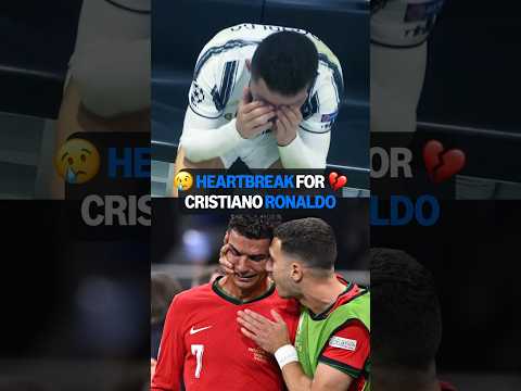 When Ronaldo was <strong>left</strong> HEARTBROKEN 💔