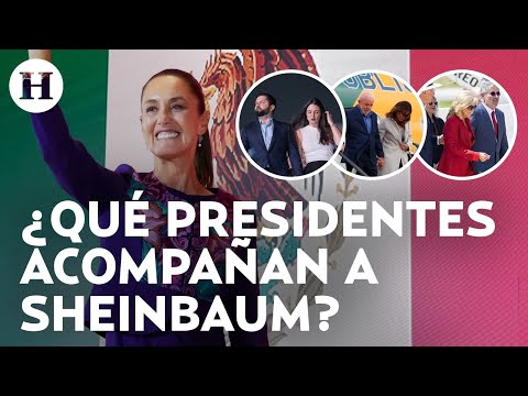 ¡Lula da Silva, Jill Biden y Gabriel Boric! Así llegaron los mandatarios a investidura de Sheinbaum