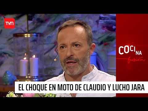 Claudio Moreno tuvo un accidente en moto con Lucho Jara | Cocina fusión