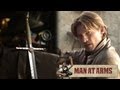 Forging Game of Thrones Sword (Jaime Lannister) - MAN AT ARMS