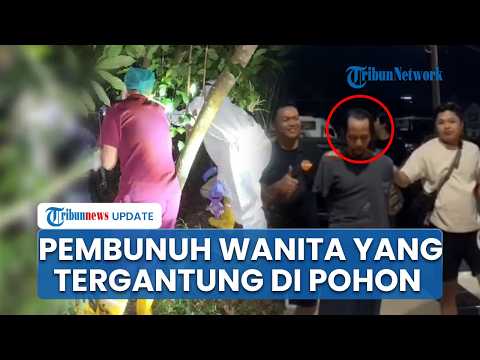 Detik-detik Penangkapan Pelaku Pembunuhan Wanita yang Tergantung di Pohon Melinjo Serang