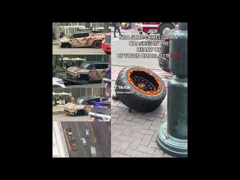 LaMelo Ball CAR ACCIDENT Video