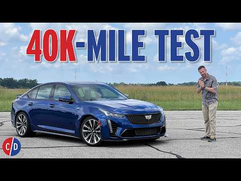 What We Learned After Testing a Cadillac CT5-V Blackwing Over 40,000 Miles | Car and Driver