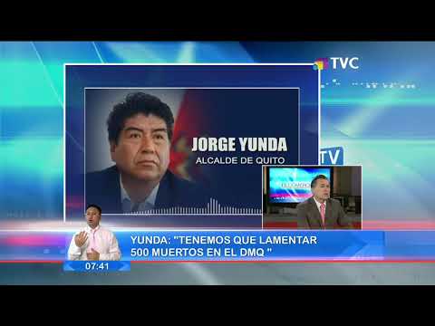 Yunda: ''Quito está en el momento más crítico y llamamos a la corresponsabilidad''