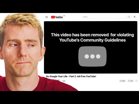 Why Our Video Got Taken Down