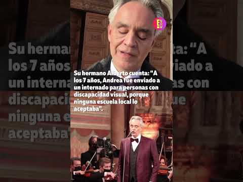 Andrea Bocelli recuerda el accidente que le quitó la visión definitivamente #Shorts