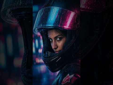 AI-Generated ‘AZHAR: The Night Rider’ Zoom Through Rainy Cyberpunk Streets