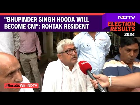 Haryana Election Results 2024 | "People Voted For Congress Because They Trust Hooda": Rohtak Locals