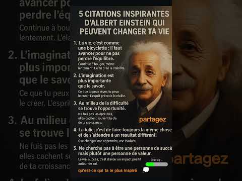 5 pensée pour ton épanouissant ( Albert Einstein) #relation #epanuissement #reussite