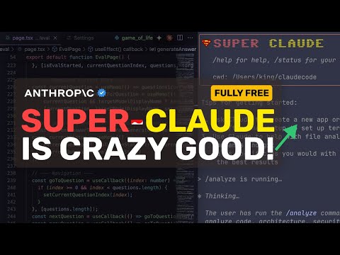 SuperClaude TOOLKIT: This Supercharging CLAUDE CODE Toolkit is AMAZING!