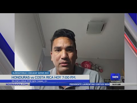 Entrevista a Santos Cano, sobre el partido de Panamá vs. El Salvador