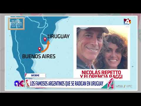 Algo Contigo - Los famosos argentinos que se radican en Uruguay