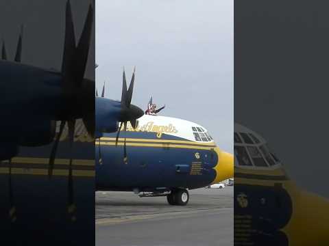 Thrilling Look as Fat Albert Starts the Show #subscribe #military #aviation 🔥