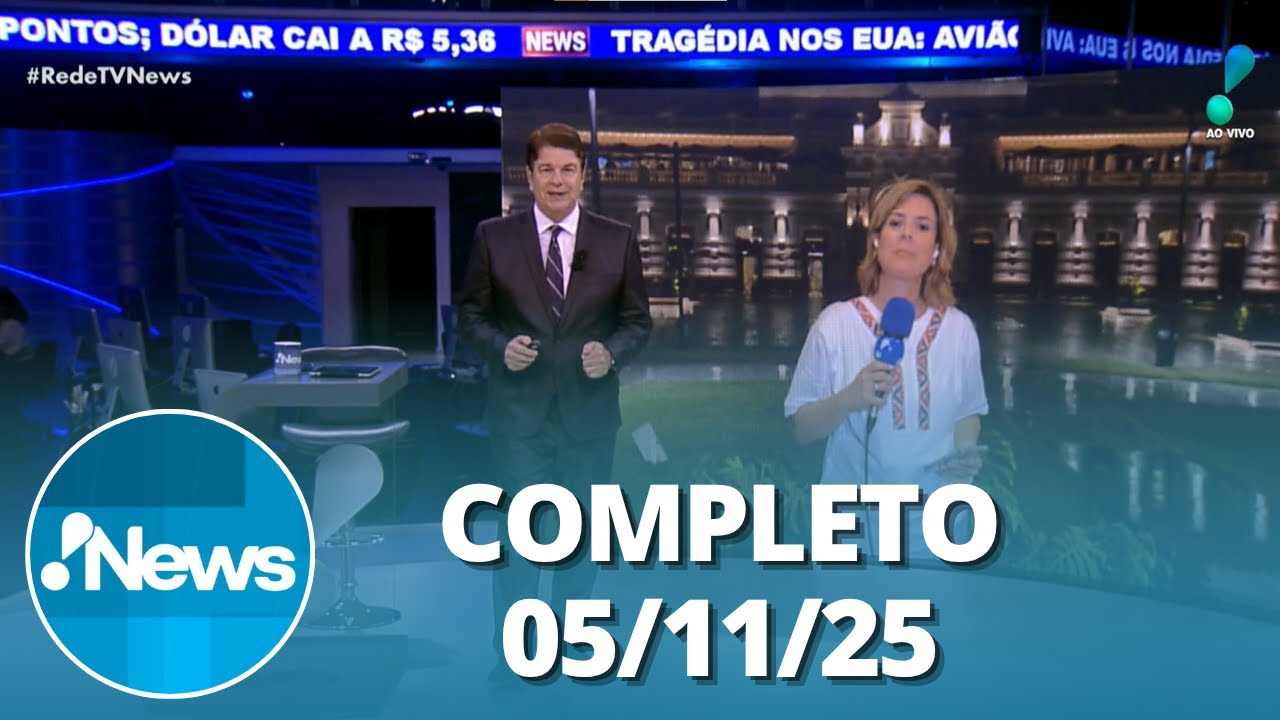 RedeTV News 051125 | Completo