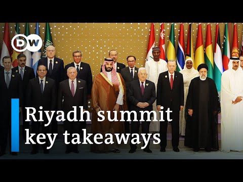 Leaders at Islamic-Arab summit demand end to Israeli military operations in Gaza | DW News