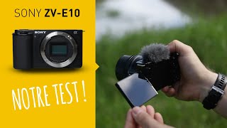 Vido-Test : TEST Sony ZV-E10 : l'appareil ULTIME pour le VLOG ? (l'amlioration du ZV-1)