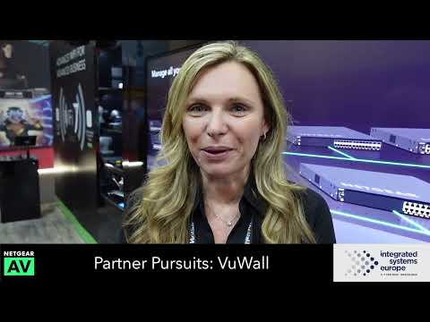 Anna Kozel from VuWall Talks Video Wall Control & AV-over-IP with NETGEAR AV