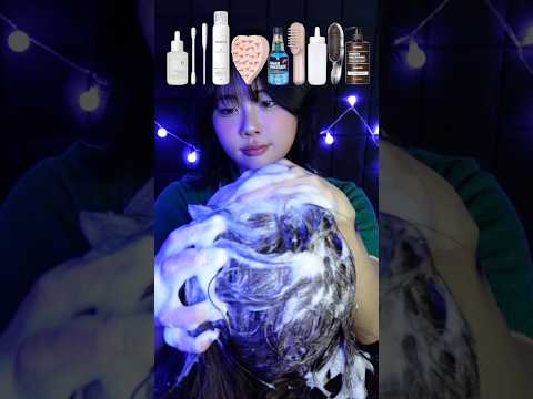1日疲れたあなたにASMRヘッドスパ🧴🫧💤 #ASMR #HeadSpa