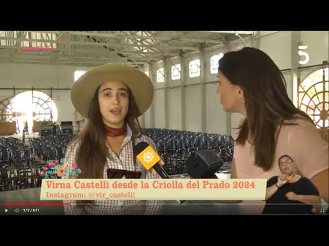 Hablamos con la cantante Catherine Vergnes en las Criollas de la Rural del Prado